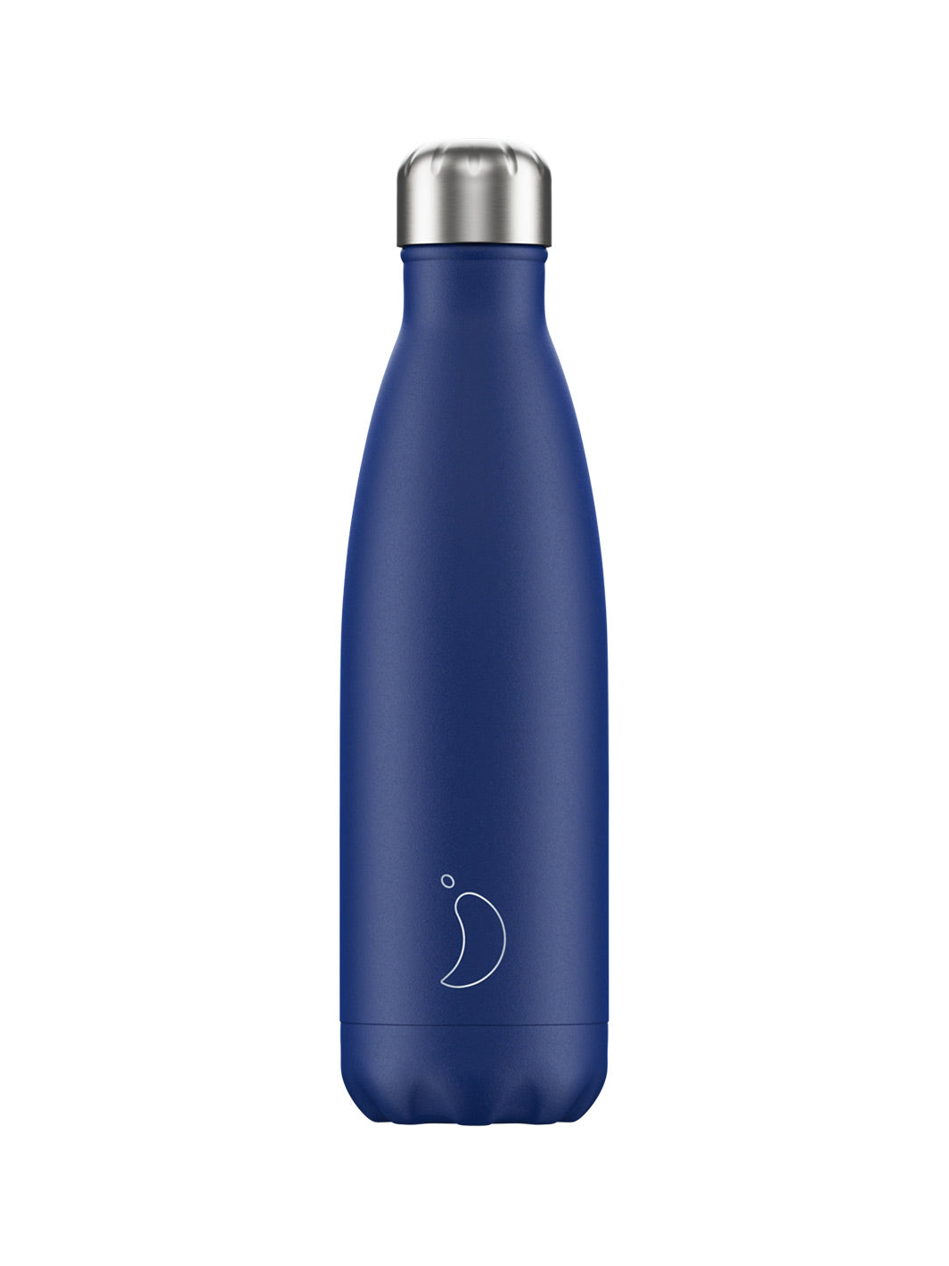 Chilly's Matte Water Bottle Blue