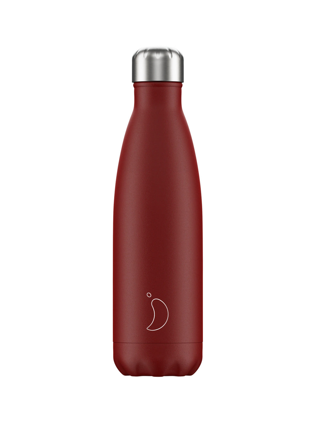 Chilly's Matte Water Bottle Red