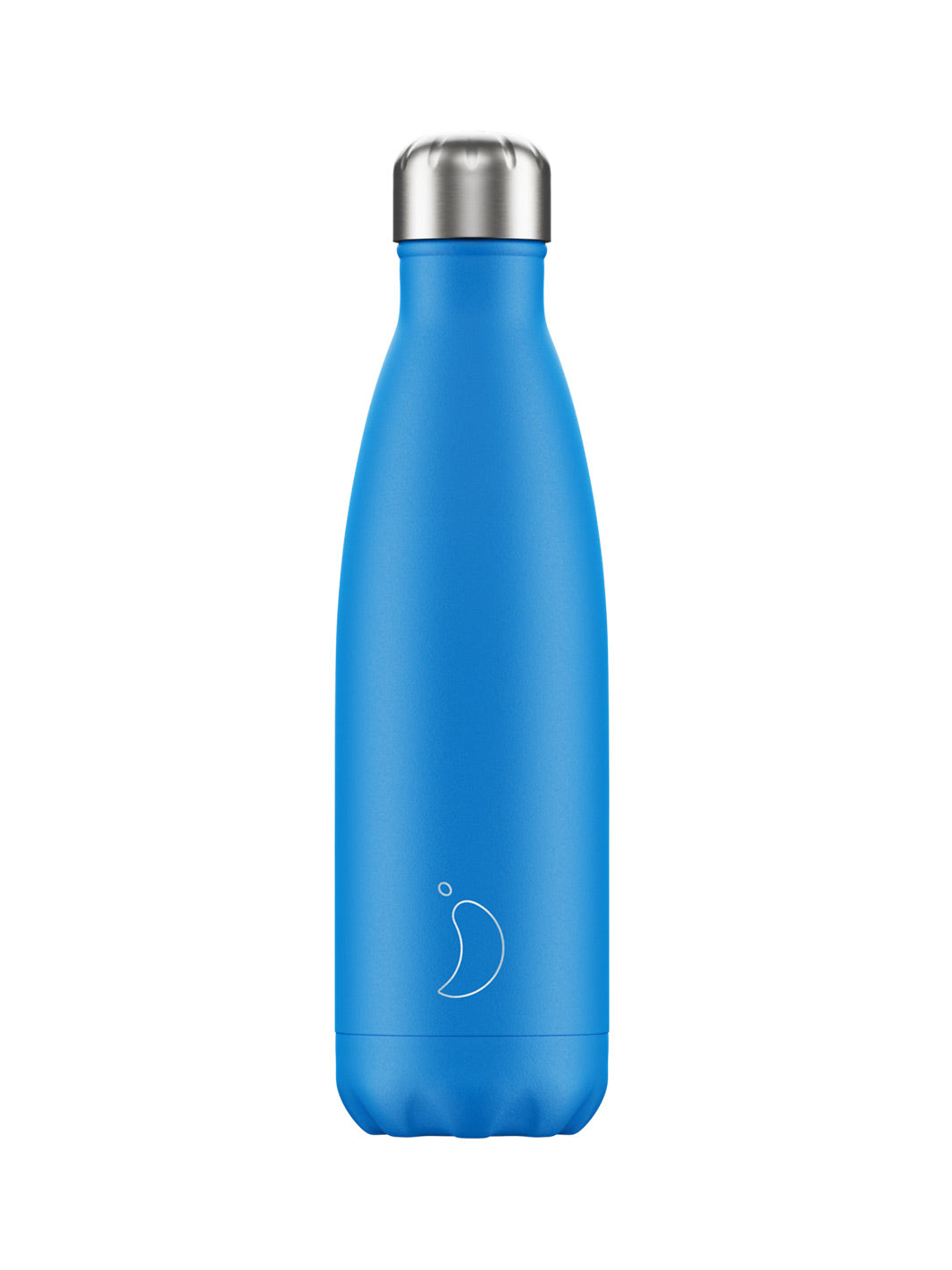 Chilly's Neon Water Bottle Dark Blue